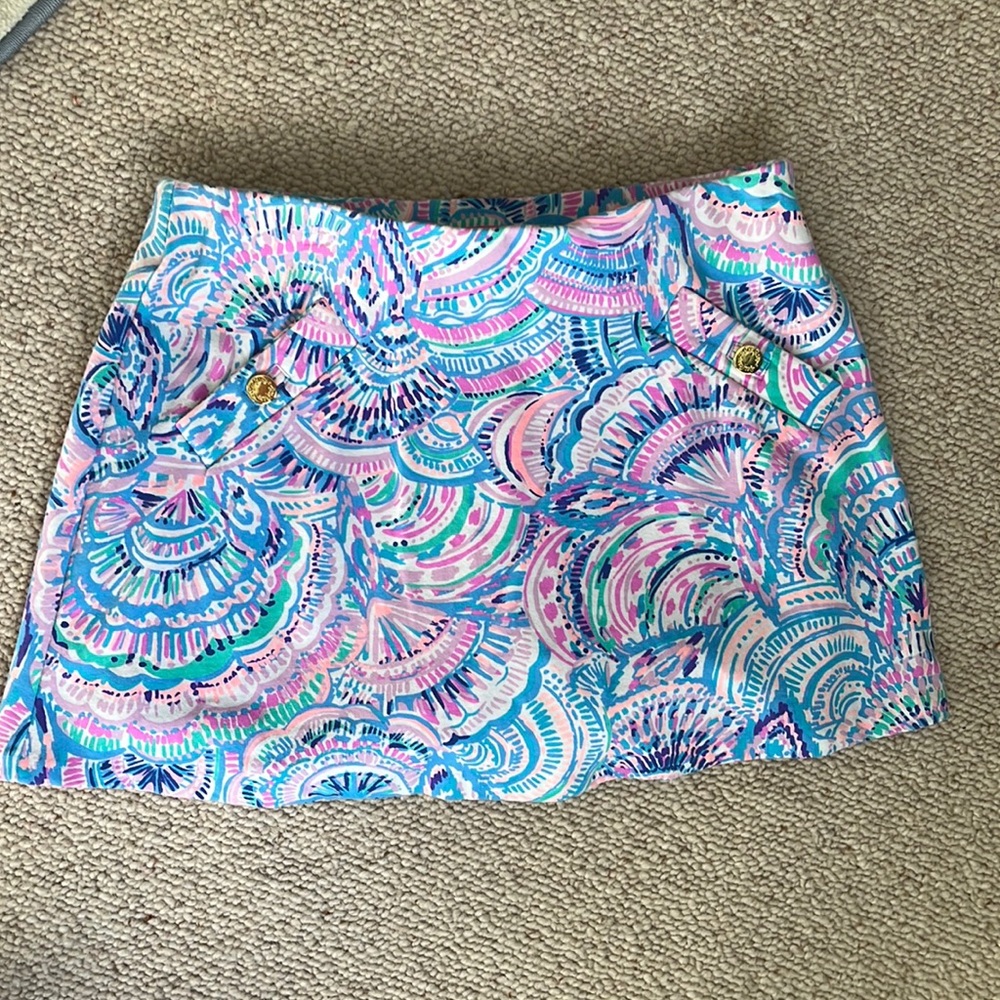 Lilly Pulitzer Purple Skort